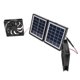 thumbnail image 5 of Kit De Ventilador De Escape Solar Mejorado, Panel Solar De 10 W Con 2 Ventiladores Potentes Para Flujo De Aire Eficiente Y Enfriamiento En Espacios Pequeños, 5 of 7