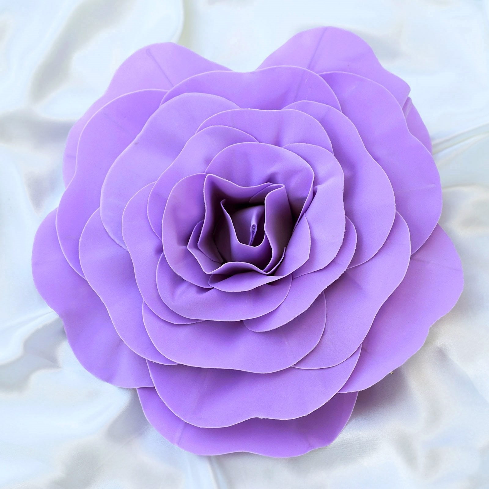 Efavormart 16” Real Touch Artificial Foam 3D Craft Rose for DIY Wedding