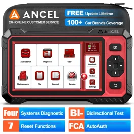 LAUNCH X431 CRP123 Elite OBD2 Scanner - ABS/SRS Diagnostics, Free Lifetime Updates