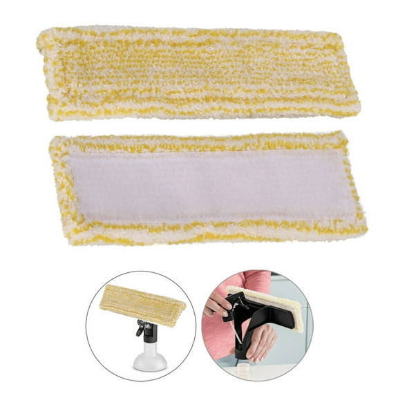 SPRING PARK 2Pcs Mop Cloth Replacement For Karcher WV2 WV5 Set Sponge Window Cleaner