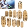 thumbnail image 4 of Sinker 25Pcs Fishing Sinker Bullet Copper Lure Bait Falling Weights Set for Angling Accessories, 4 of 7