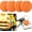 Orange, variant on 4 Pcs Smart Item Finder Portable Tracker GPS Tracking, Item Tracker Smart Locator for Bags, Luggage, Wallet, Pets Keys Luggage(Black)
