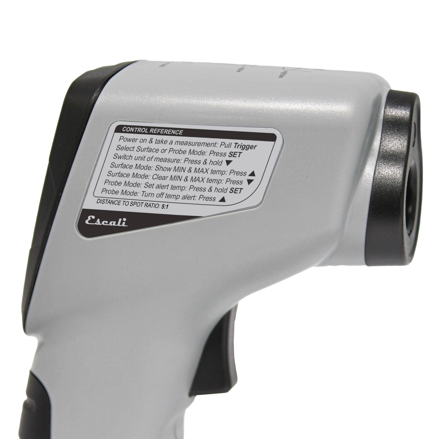 Escali SpotIR Infrared Surface and Probe Digital Thermometer