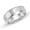 Silver, variant on Stainless Steel JESUS Cross Ring - Christian Faith Scripture Jewelry for Men - 8mm Comfort Fit Wedding Cross Band Durable Polished (Metallic Color, Size 6)
