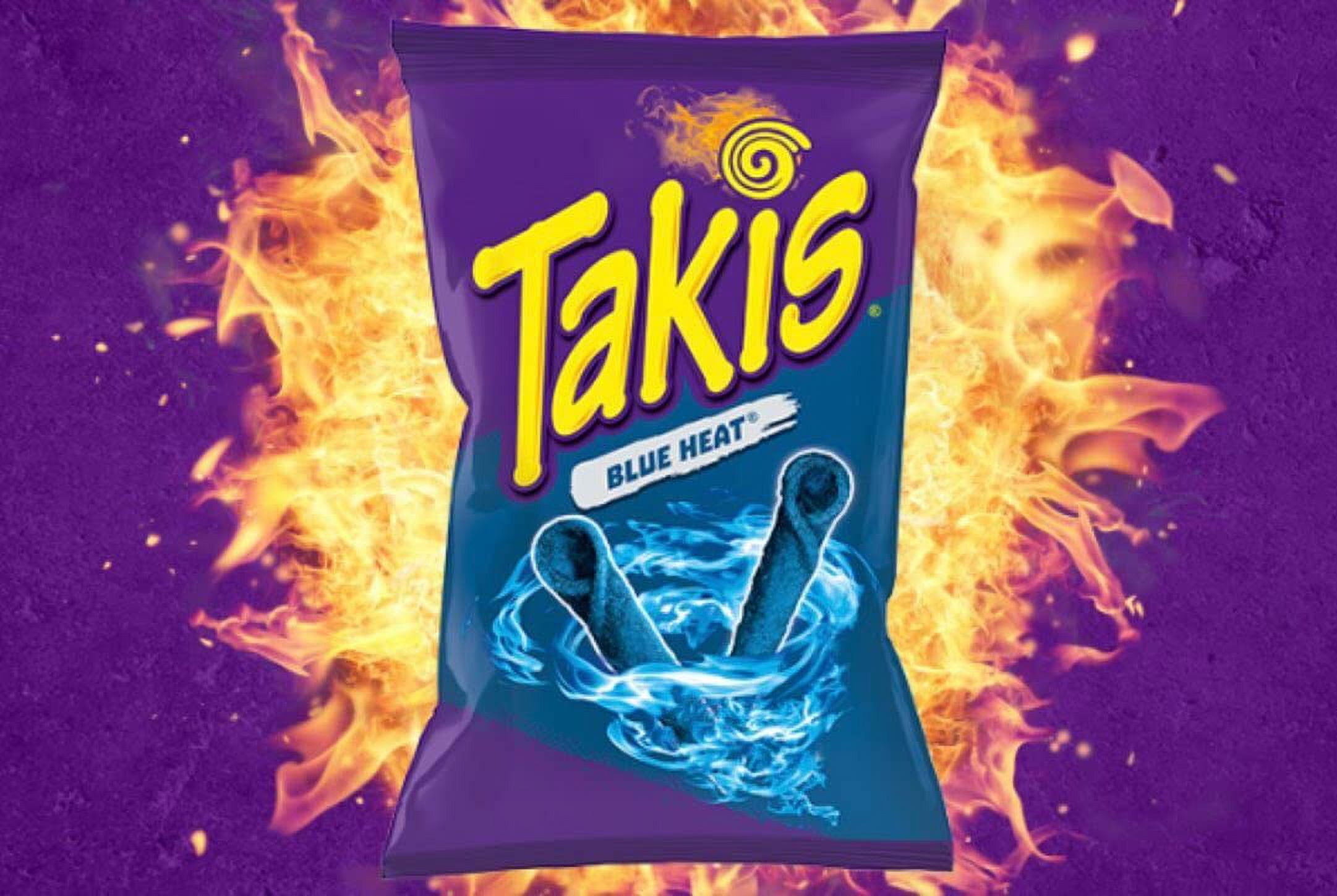 Takis Blue Heat Rolled Tortilla Chips, 260g/9 oz - Walmart.com