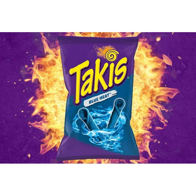■訳あり2■スナック菓子 Takis Blue Heat 280g×10袋 2x Bags Takis Blue Heat Hot Chili Pepper Tortilla Chips