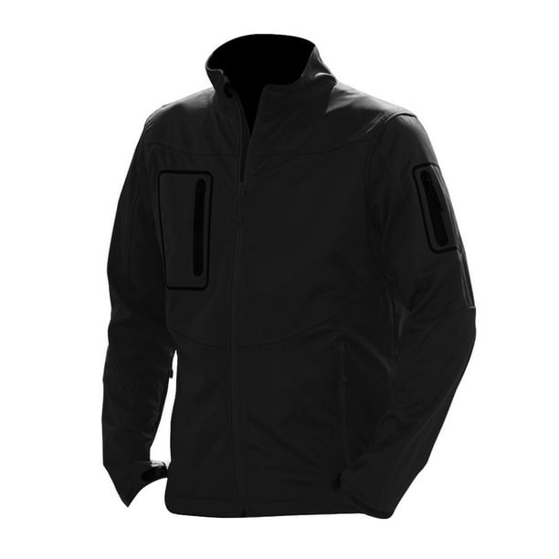 Russell - Cazadora Shell deporte Modelo Premium 5000 performance hombre caballero (3 capas) (Negro) Russell UTBC2733_black
