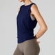 thumbnail image 3 of Camiseta de manga corta con cuello redondo para mujer - Poliéster transpirable - Para deportes, actividades de verano y otoño, 3 of 5