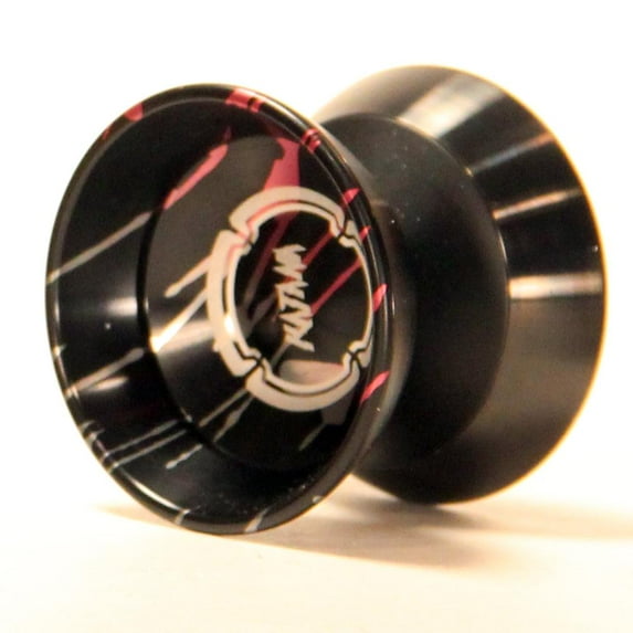 Magic YoYo and SpinGear Katana Bi Metal Yo-Yo (Black with pink)