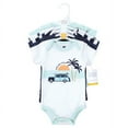thumbnail image 2 of Hudson Baby Short Sleeve Bodysuits, 5-Pack, Newborn- 24 Months, 2 of 7