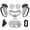 VR grey suit, variant on Compatible for Oculus Quest 2 Accessories Face Cushion Cover for Quest 2 Contorller Grips Lens Cover VR Silicone Covers VR Shell Cover Thumbsticks Covers for Meta Quest 2 Disposable Eye Cover 5pcs