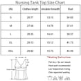 thumbnail image 7 of Bearsland Female Sleeveless Maternity Tank Tops Breastfeeding Nursing Clothes, 7 of 7