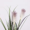 thumbnail image 3 of Artificial Reed Grass | 67" fake grass in a planter| Lavender Ombre feathers | Vintage Home, 3 of 8