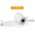 thumbnail image 2 of 20 Pcs Thermal Paper, for Mobile 58mm 30mm Mini Thermal Printer Cash Register POS Receipt Paper Roll, 2 of 5