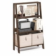 thumbnail image 2 of Furinno LADDER 4-Tier Ladder Open Frame Bookcase Amber Pine, 2 of 5