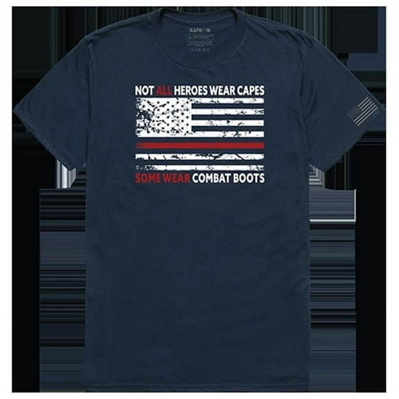 Not All with TRL Tactical Graphic Tee Shirt, Navy - Small