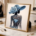 thumbnail image 5 of Elegant Lady DIY Rhinestone Art Kit, Graceful Female Figure Pattern High Quality Canvas Shiny Diamonds Full Partial Drill for Home Wall, 5 of 5