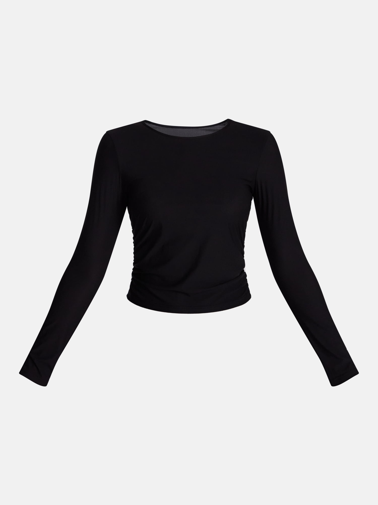 Avia Women’s Side Cinch Ruched Top, Sizes XS-XXXL