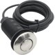thumbnail image 1 of Air Activated Switch Button with Air Hose, Sink Top Stainless Steel Brushed Push, 1 of 5