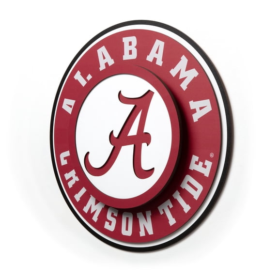 YouTheFan NCAA Alabama Crimson Tide 3DX Die Cut Wall Art