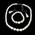 thumbnail image 2 of [xiangDd]Natural Freshwater Pearl Necklace Bracelet Earrings fashion Jewelry Set, 2 of 5