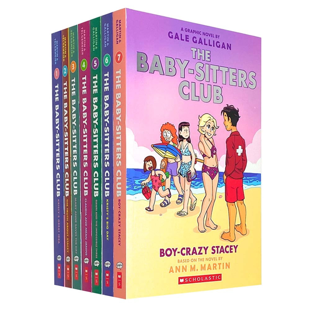 The Baby-Sitters Club #1-7 Graphic Novel Box Set (Hardcover
