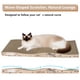 thumbnail image 4 of Alfombrilla rascadora gigante para gatos, 84 x 33 cm, tabla rascadora para gatos, gruesa, de 5,6 a 3,6 cm, rascador ondulado, tabla rascadora corrugada para gatos grandes, paquete de 2, 4 of 6