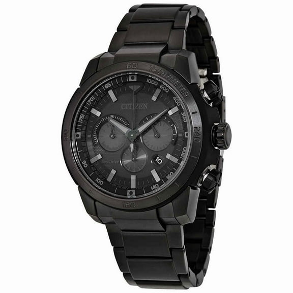 Citizen Men's Eco-Drive Ecosphere Black IP Chronograph Watch