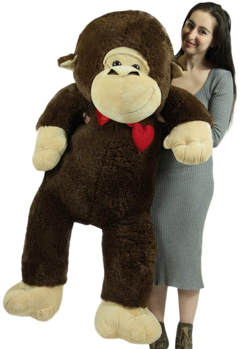 big stuffed monkey walmart