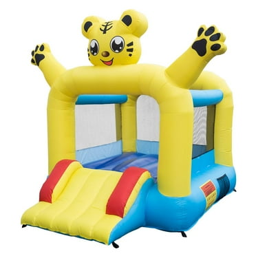 blast zone little bopper inflatable bounce house with blower