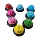 thumbnail image 2 of Campana de mano con forma de cara sonriente de metal para entrenamiento de mascotas, barra de servicio para restaurante, campana de convocatoria, contestador automático de competición, mesa, 2 of 6