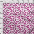 thumbnail image 2 of oneOone Silk Tabby Fabric Floral Ikat Printed Craft Fabric BTY 42 Inch Wide, 2 of 4