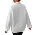 thumbnail image 5 of Vedolay Hoodies for Women 2023 Printed Sweatshirts Round Neck Long Sleeve Shirts Tops White,S, 5 of 5