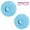 Light Blue, variant on Silicone Cup Lids, Sunflower Design Airtight Mug Covers, Reusable Spill Proof Lids for Cups, Mugs, Bowls