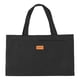 thumbnail image 1 of Bolsa de lona negra para niñas y mujeres, para viajes de picnic, gran capacidad, almacenamiento multifunción, conveniente, retro, Yinane Bolsos de hombro para mujer, 1 of 7