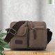 thumbnail image 3 of Bolsos Cruzados Bolsas cruzadas de lona Bolsa de transporte de viaje multifunción Simple para el trabajo (Café) Ndcxsfigh Para Estrenar, 3 of 5