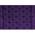 thumbnail image 1 of Ahgly Company Indoor Rectangle Abstract Purple Modern Area Rugs, 7' x 9', 1 of 4