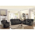 thumbnail image 6 of Pemberly Row 90" Traditional Microfiber Double Reclining Sofa in Chocolate, 6 of 7