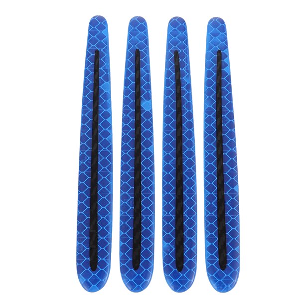 2 sets Manija de coche Película protectora Pegatina de automóvil Pegatina de fibra de carbono Cubierta de arañazos