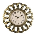 thumbnail image 1 of Reloj de pared retro Zulema 10 pulgadas Oro, 1 of 8