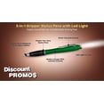 thumbnail image 3 of 10 Gripper Stylus Pens with LED Light Pack - Twist mechanism, Black Ink - Green, 3 of 5