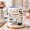 Black, variant on Copywriter Ceramic Coffee Mugs Light Blue Handle for Writers, Desk Gift 11 oz 15 oz