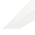 thumbnail image 1 of Unique Bargains 40pcs ABS Round Rod, Diameter 1mm to 2mm, Length 250mm, ABS Plastic Stick Solid Bar, White Rods Assortment Kit, 1 of 5