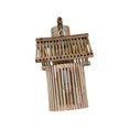 thumbnail image 4 of Vintage style Woven Sconce Light Lamp E27 Bamboo Fixture for Kitchen Cafe Bar, 4 of 9