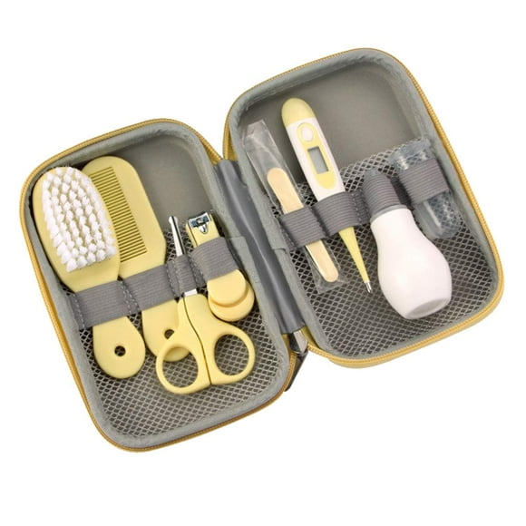Clerance! Baby Grooming Kit, Nurse-Designed Baby Essentials for Newborn - Baby Brush, Baby Comb, Baby Nail Kit, Baby Booger Remover - New Mom Essentials & Baby Bath Essentials for Baby Care Kit