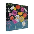 thumbnail image 4 of Trademark Fine Art 'Folk Floral II Colorful' Canvas Art by Farida Zaman, 4 of 4