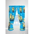 thumbnail image 2 of Despicable Me Minions Kids Bedroom Curtain Panel Set, Set of 2, 63-inch L, 2 of 6