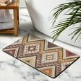 thumbnail image 3 of Indulge in Elegance with Our 20x32in Boho Bathroom Rug - Non-Slip, Soft, Highly Absorbent, Machine Washable - Luxury Floor Mat for Your Bath, 3 of 5