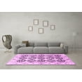thumbnail image 3 of Ahgly Company Indoor Round Persian Pink Traditional Area Rugs, 6' Round, 3 of 4