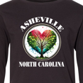thumbnail image 4 of Inktastic Asheville Nc Fall Travel Long Sleeve Youth T-Shirt, 4 of 5